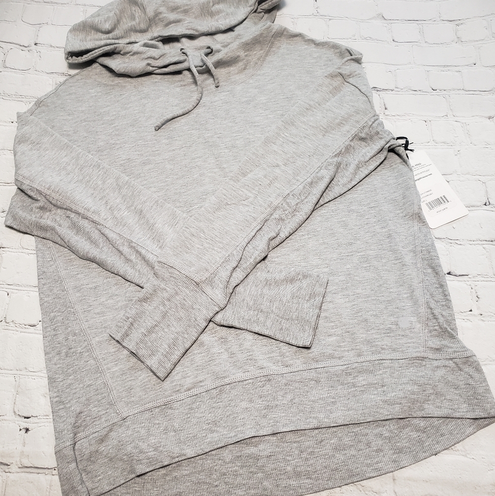 Yogalicious loose fit women's yoga Hoodie.